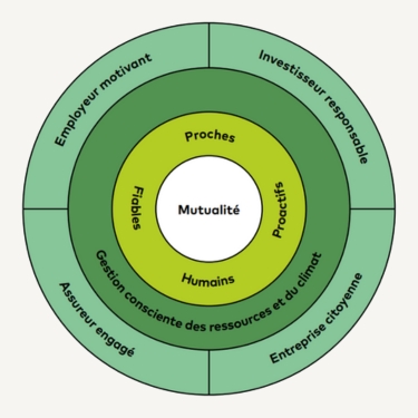 Un cadre stratégique de durabilité basé sur quatre piliers et un axe transverse