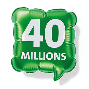 Chaque année, nous partageons notre succès avec notre clientèle sous forme d’un rabais de prime.