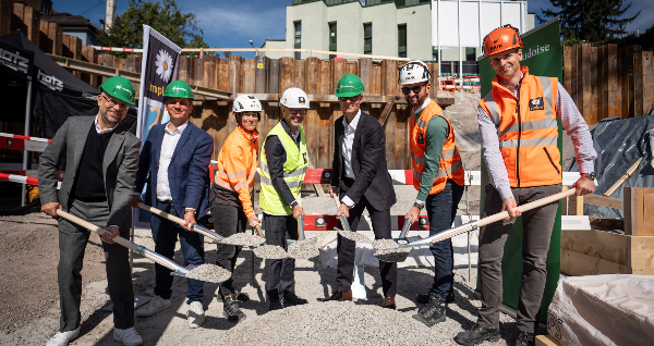 La Vaudoise construit un nouvel immeuble résidentiel innovant et pose sa première pierre à Zurich [image cover]