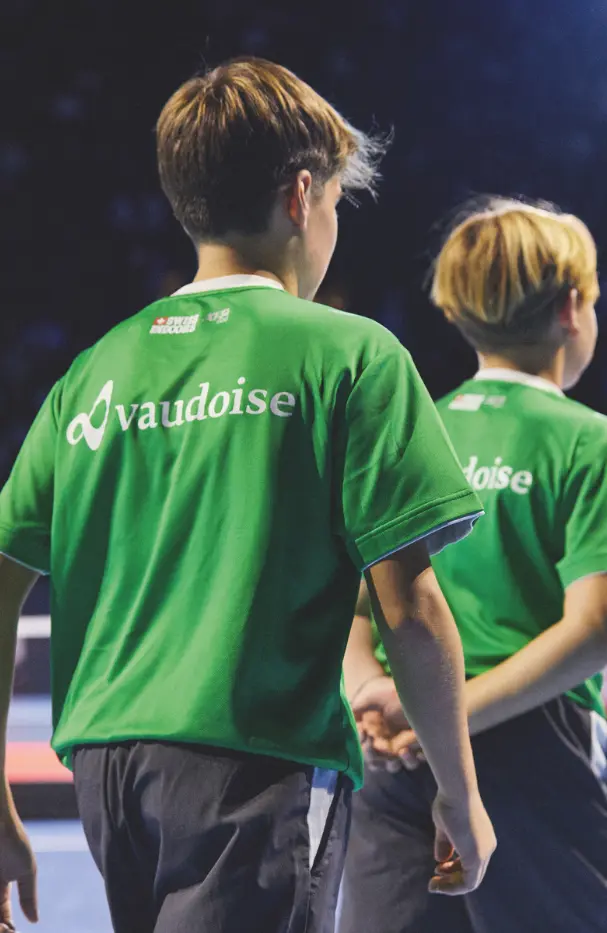 Depuis 2022, la Vaudoise soutient la relève de tennis suisse