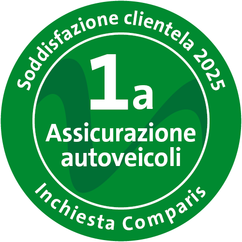 Soddisfazione clientela 2024 - Comparis e bonuch.ch - 2° posto - Assicurazione autoveicoli